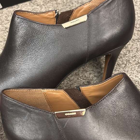 Coach Seneca Glazed Leather boot size 9.5 - Picture 5 of 11